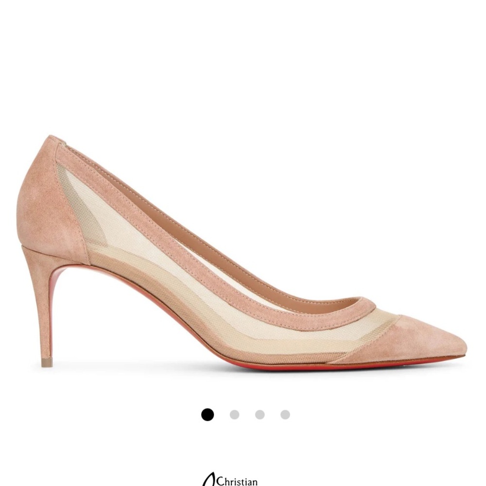 Christian Louboutin Galativi heels 70 with sole protectors great condition - Picture 3 of 16